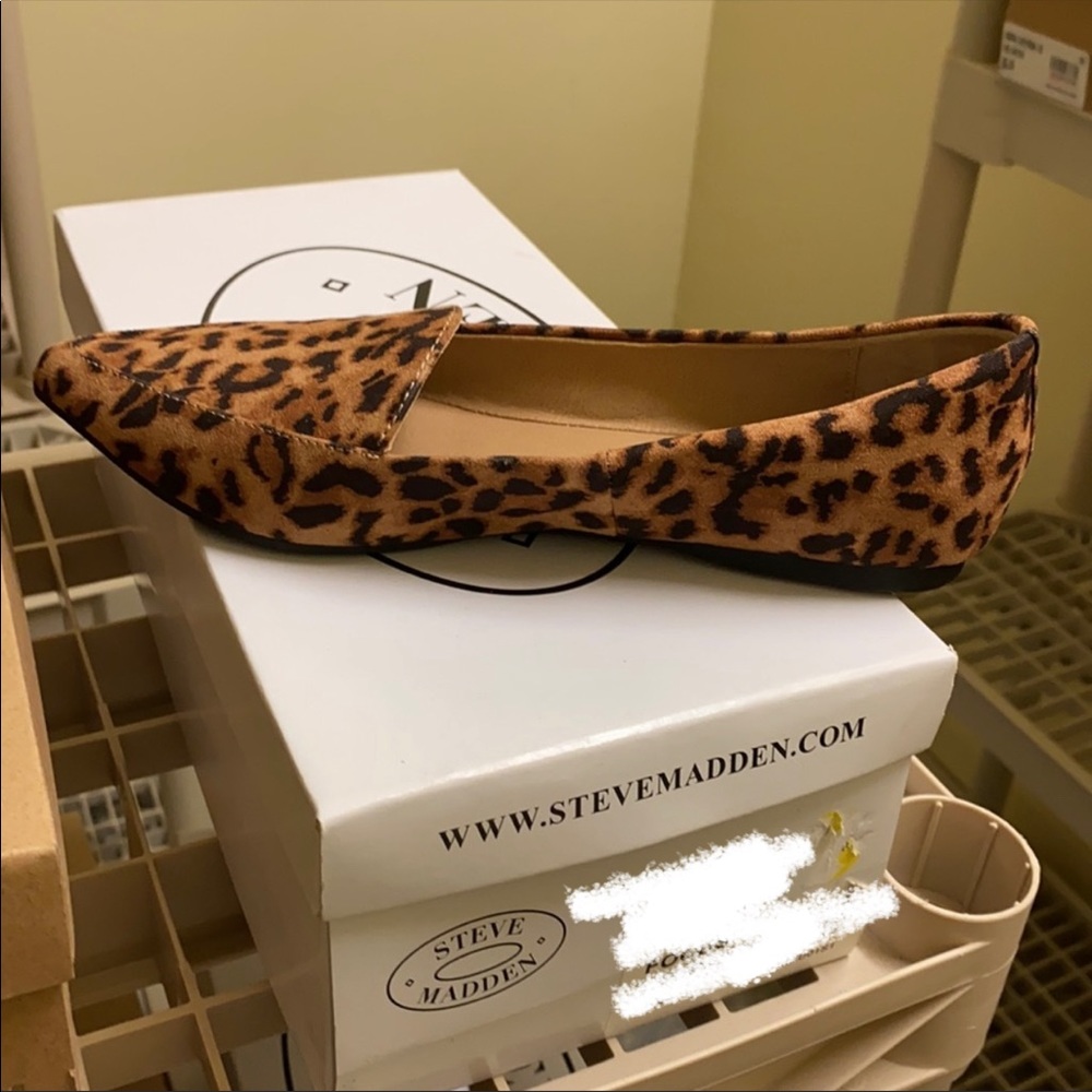 Steve Madden - Brand New - Leopard Flats Size 6